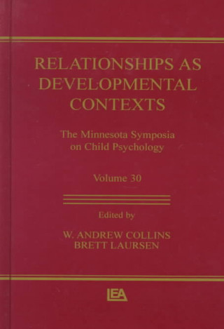 Libro Relationships as Developmental Contexts 