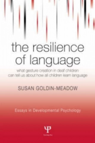 Kniha Resilience of Language Susan Goldin-Meadow