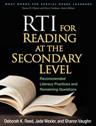 Kniha RTI for Reading at the Secondary Level Sharon Vaughn