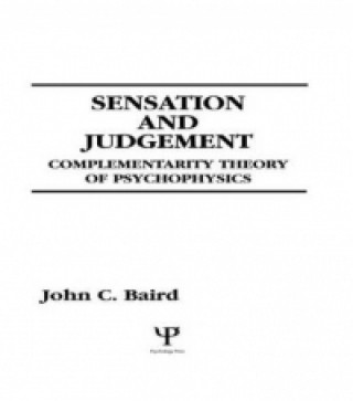 Buch Sensation and Judgment John C. Baird