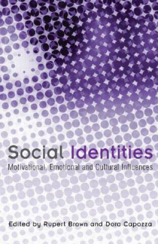 Książka Social Identities Rupert Brown