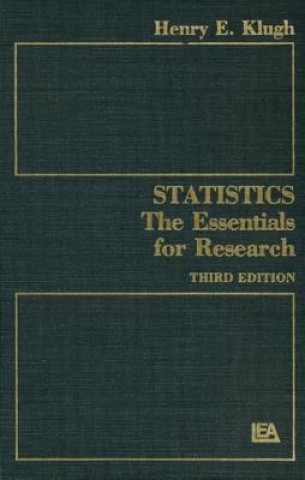 Książka Statistics Henry E. Klugh