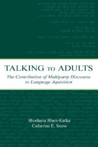 Kniha Talking to Adults 