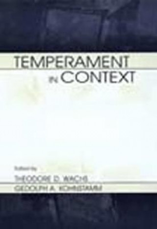 Kniha Temperament in Context 