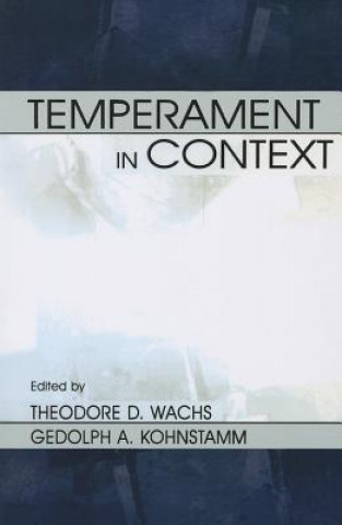Boek Temperament in Context Theodore D. Wachs