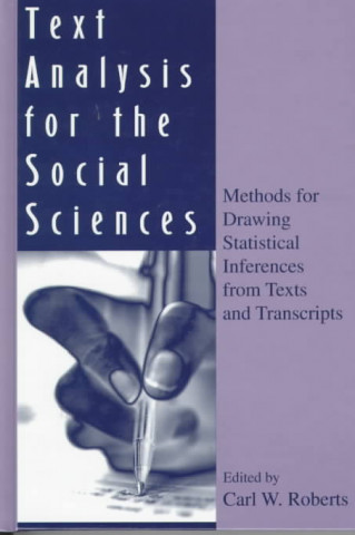 Boek Text Analysis for the Social Sciences Carl W. Roberts
