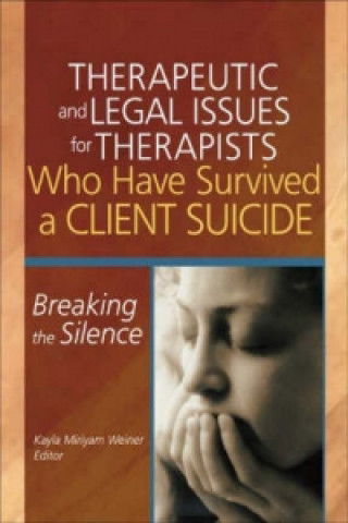 Carte Therapeutic and Legal Issues for Therapists Who Have Survived a Client Suicide Kayla Weiner