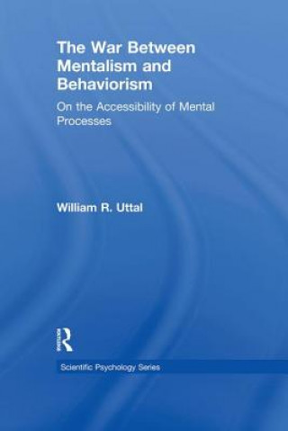 Kniha War Between Mentalism and Behaviorism William R. Uttal