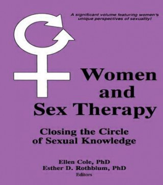 Könyv Women and Sex Therapy Esther D Rothblum