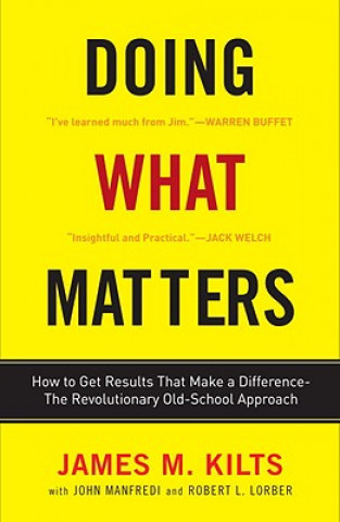 Book Doing What Matters John F. Manfredi