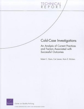 Kniha Cold Case Investigations Karin E Kitchens