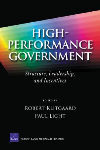 Βιβλίο High-performance Government Robert Klitgaard