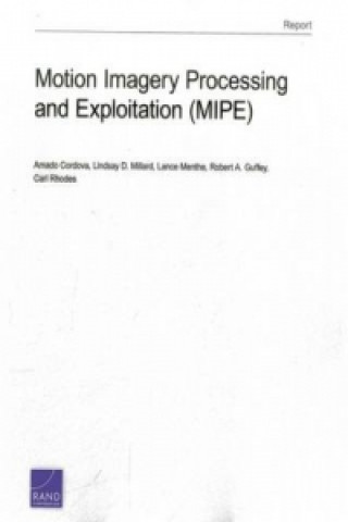 Libro Motion Imagery Processing and Exploitation (Mipe) Amado Cordova