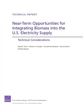 Carte Near-Term Opportunities for Integrating Biomass into the U.S. Electricity Supply Aimee E Curtright