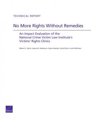 Knjiga No More Rights Without Remedies Robert C Davis