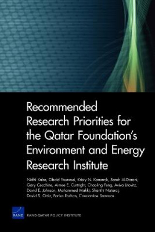Carte Recommended Research Priorities for the Qatar Foundation's Environment and Energy Research Institute Mohammed Makki