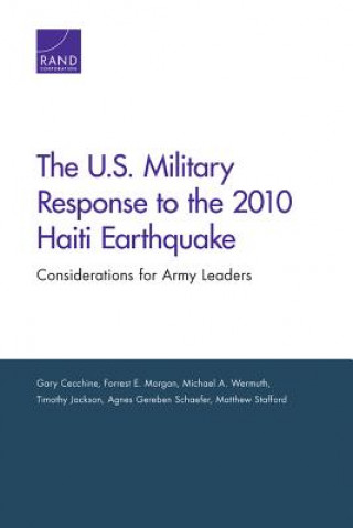 Könyv U.S. Military Response to the 2010 Haiti Earthquake Matthew Stafford