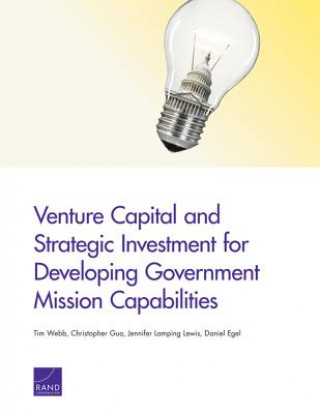 Kniha Venture Capital and Strategic Investment for Developing Government Mission Capabilities Tim Webb