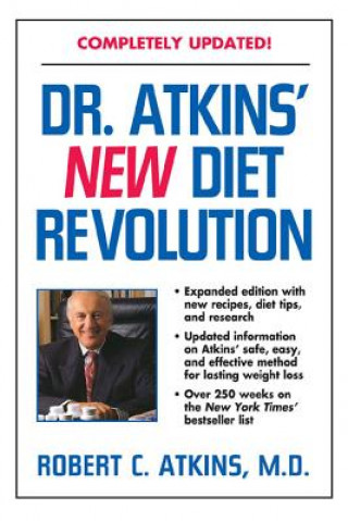 Kniha Dr. Atkins' New Diet Revolution Robert C. Atkins