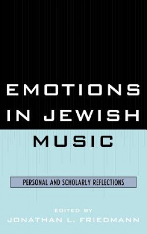 Książka Emotions in Jewish Music Jonathan L Friedmann