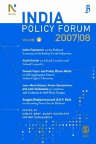 Βιβλίο India Policy Forum 2007-08 