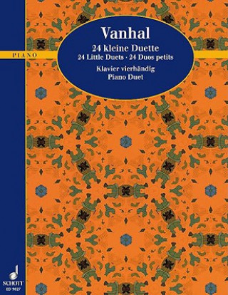 Könyv 24 LITTLE DUETS Johann Baptist Vanhal