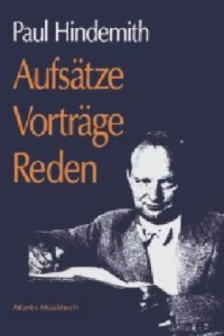 Könyv AUFSTZE VORTRGE REDEN Paul Hindemith