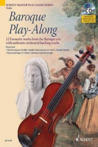 Kniha Baroque Play-along for Violin Max Charles Davies