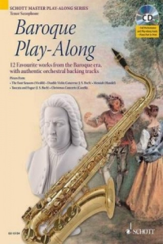 Könyv Baroque Play-along for Tenor Sax Max Charles Davies