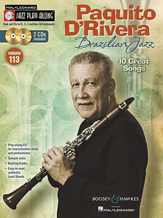 Kniha BRAZILIAN JAZZ JPA113 PAQUITO D'RIVERA