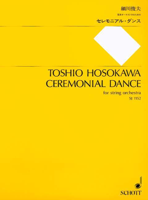 Carte CEREMONIAL DANCE TOSHIO HOSOKAWA