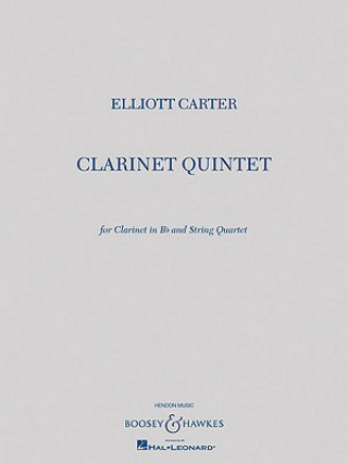 Knjiga CLARINET QUINTET ELLIOTT CARTER