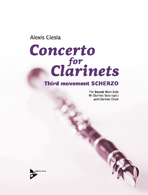 Książka CONCERTO FOR CLARINETS ALEXIS CIESLA