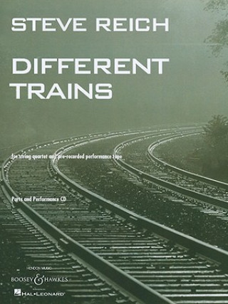 Carte DIFFERENT TRAINS STEVE REICH