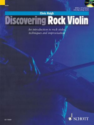 Kniha Discovering Rock Violin Chris Haigh