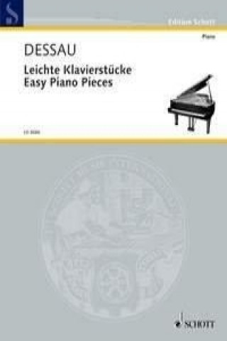 Kniha EASY PIANO PIECES PAUL DESSAU