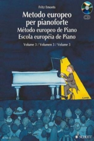 Carte EUROPEAN PIANO METHOD BAND 3 FRITZ EMONTS