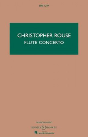 Kniha FLUTE CONCERTO CHRISTOPHER ROUSE