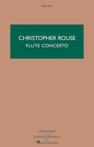 Knjiga FLUTE CONCERTO CHRISTOPHER ROUSE