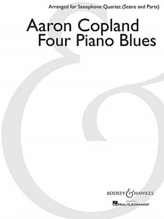 Книга FOUR PIANO BLUES AARON COPLAND