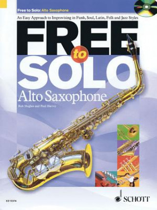 Kniha Free to Solo Alto Saxophone Paul Harvey