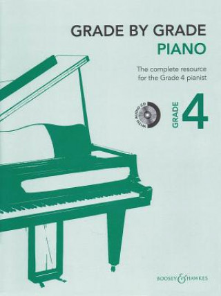 Książka Grade by Grade - Piano, Grade 4 + CD Hal Leonard Corp