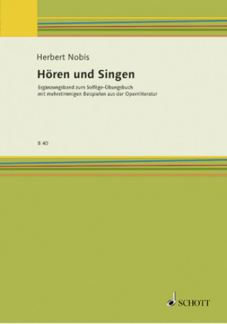 Könyv HREN UND SINGEN HERBERT NOBIS