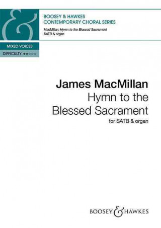 Książka HYMN TO THE BLESSED SACRAMENT JAMES MACMILLAN