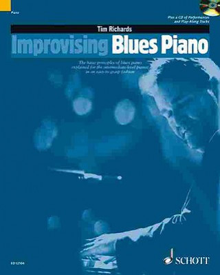 Book Improvising Blues Piano Tim Richards