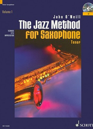 Kniha Jazz Method for Saxophone John O'Neill