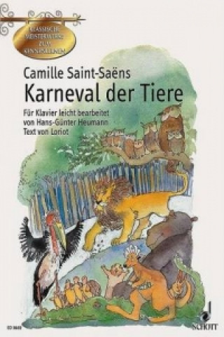 Carte KARNEVAL DER TIERE CAMILLE SAINT-SA NS