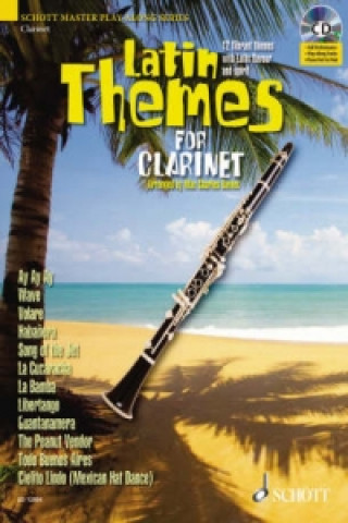 Carte Latin Themes for Clarinet Max Charles Davies