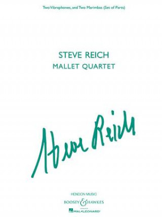 Βιβλίο MALLET QUARTET STEVE REICH