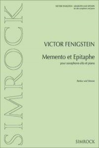 Knjiga MEMENTO ET PITAPHE VIKTOR FENIGSTEIN